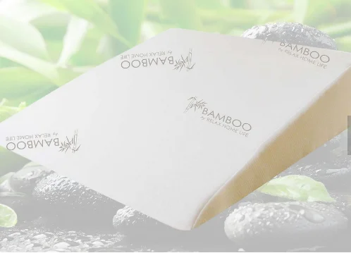Sterling Reputation Health Pregnant Woman Memory Foam Back Rest Bamboo Bed Wedge Pillow
