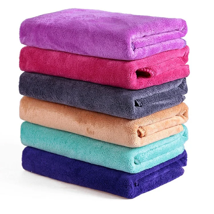 New popular 100% polyester towel microfiber face towels