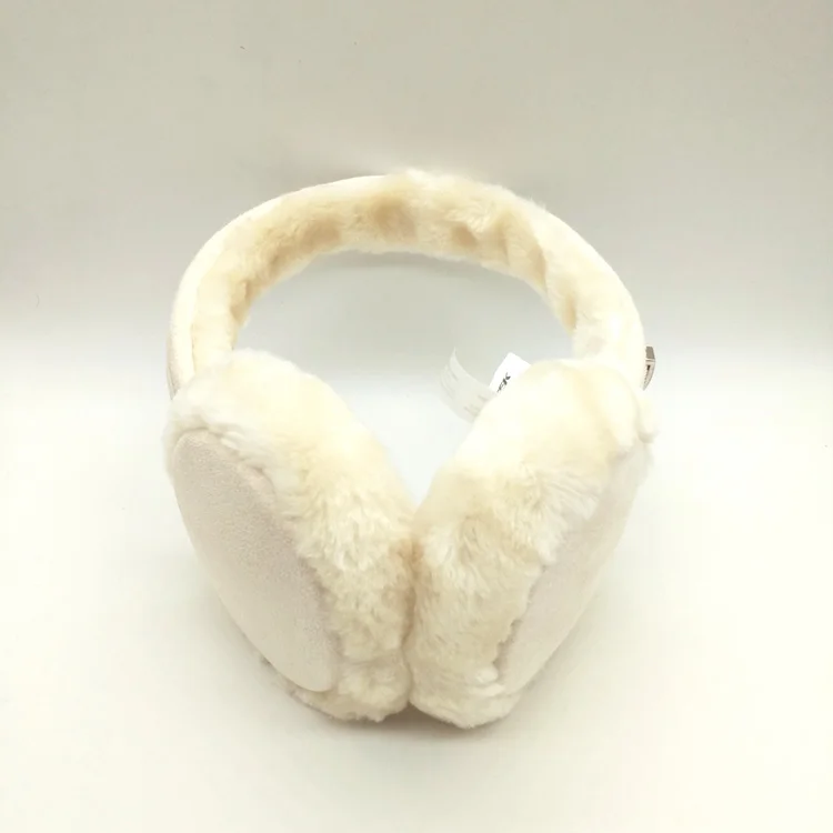 Замшевая ткань под заказ из искусственного меха накладка на уши зимние теплые плюшевые наушники