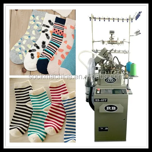 3.5 Inch RB-6FP Robert Model Regular Socks Machine