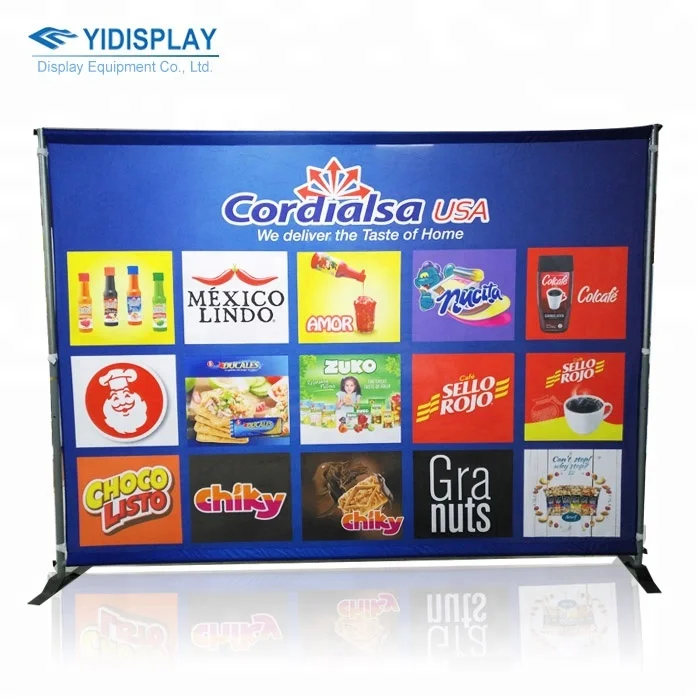YIDISPLAY ODM складной баннер на заказ с подставкой для выставочного