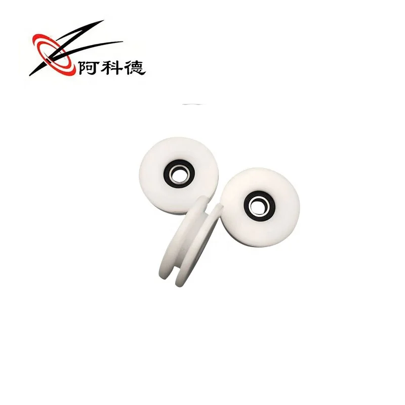 POM acetal wire rope pulley standard cable sliding sheaves nylon timing belt pulley roller