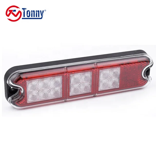 12V-48V Input Mult-color Forklift Rear Light LED Stop/turn/signal Light