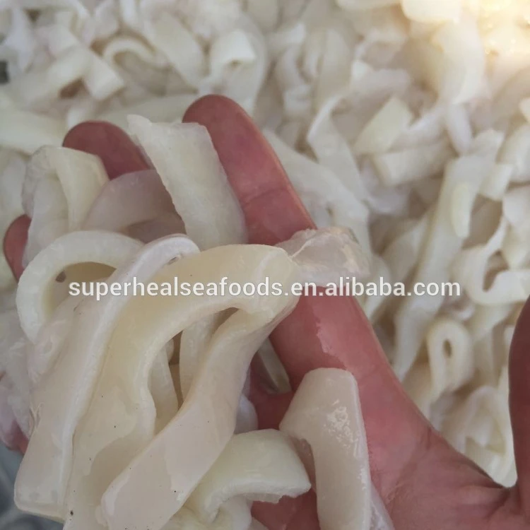 Supply Frozen squid minced meat squid ring