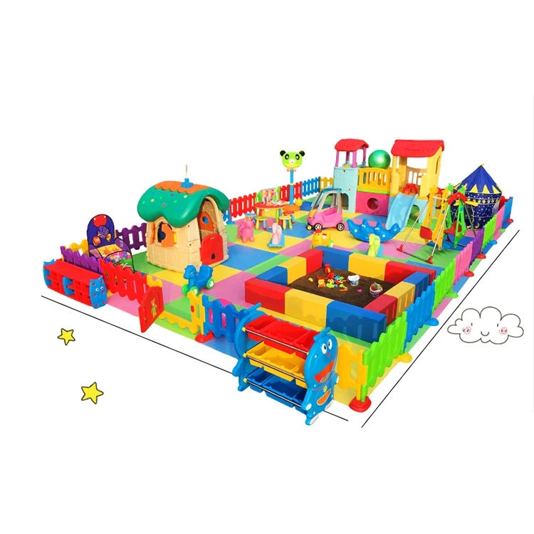 Hot Sale Indoor Playground Trampoline Park with Trampoline Outdoor Jumping Children and Adults Indoor Play