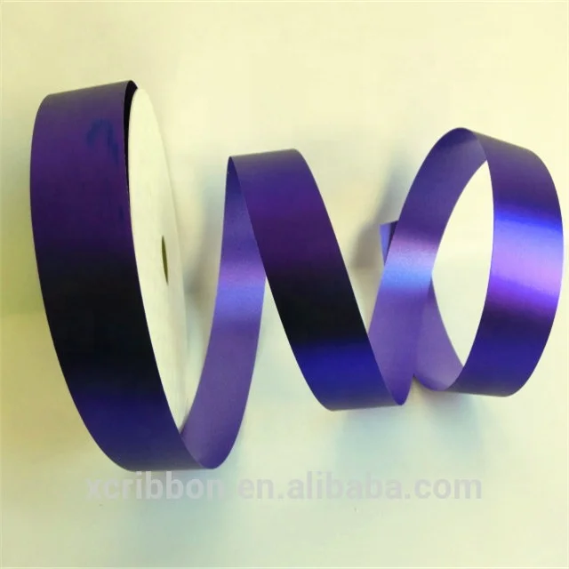 bsci factory gold metallic pp ribbon