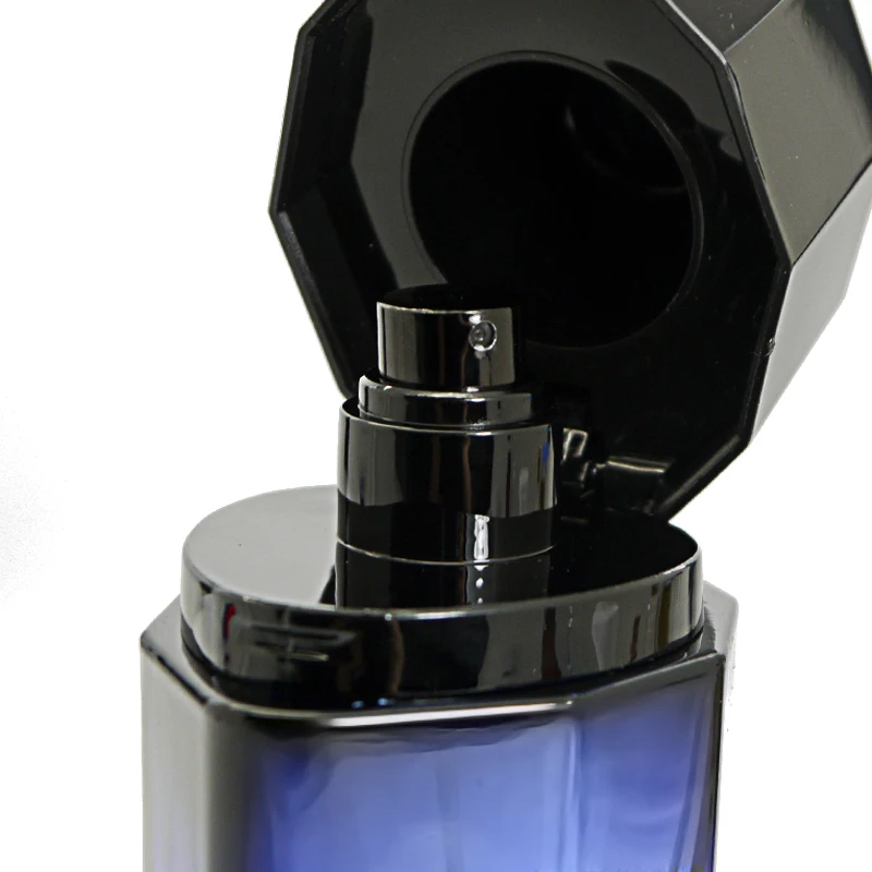 Good quality 50 ml crystal perfume glass bottle by professional manufacturer