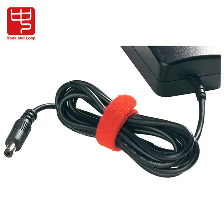 Customizable Self-gripping Double Side Hook and Loop Cable Tie Fastener