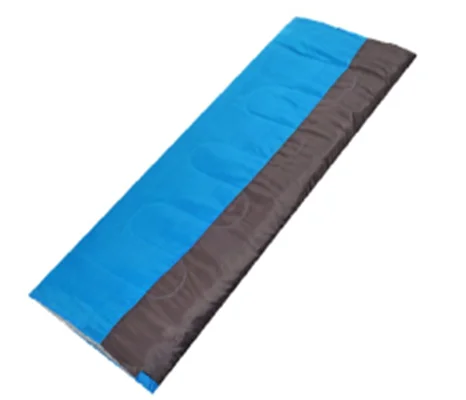 OUTDOOR CAMPING HIKING ENVELOPE POLYESTER SLEEPING BAG FILLED WITH HOLLOW FIBER