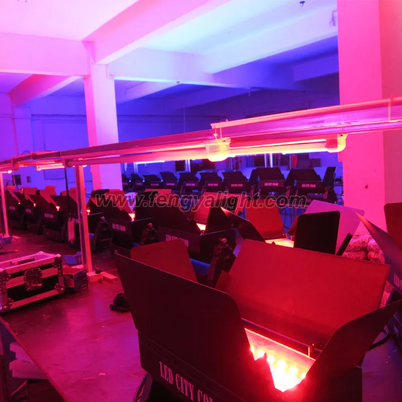 48*10w rgbw led city color light outdoor lighting