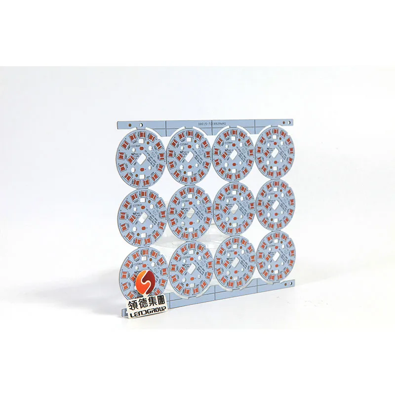 
 Высокоэффективная алюминиевая печатная плата 3 мм с золотым покрытием  