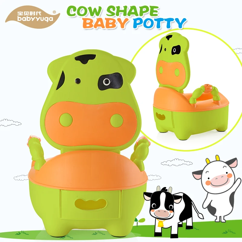 
2016 new style cow baby training potty 