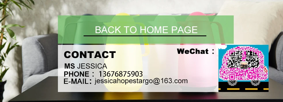 
( HPS-25T100 ) colorful plastic glass refill vacuum flask for water juice home use glass inner thermos vacuum flask 