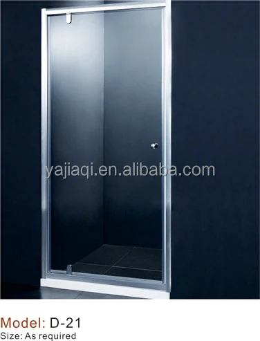 Square Frameless Sliding Economic Shower Doors Bath Shower Cabin