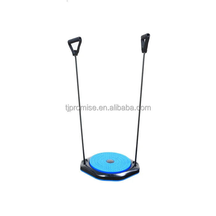 New Balance Aerobic Waist Twist Foot Exercise Disc Trainer Rotating Board With Resistance Rope