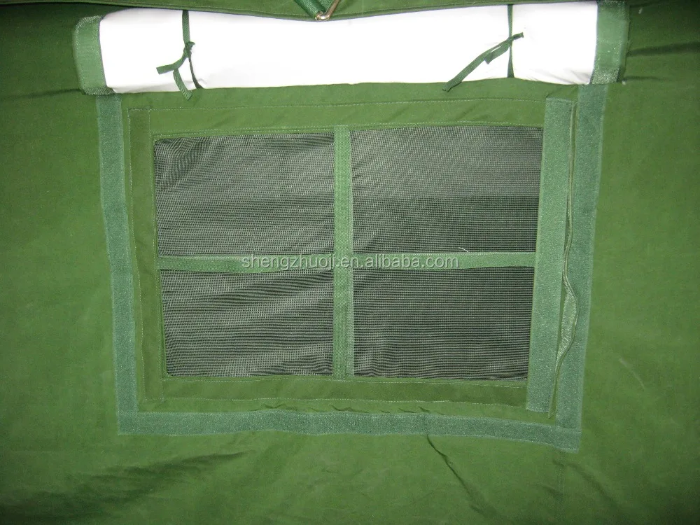 thick 10 persons cotton canvas tent