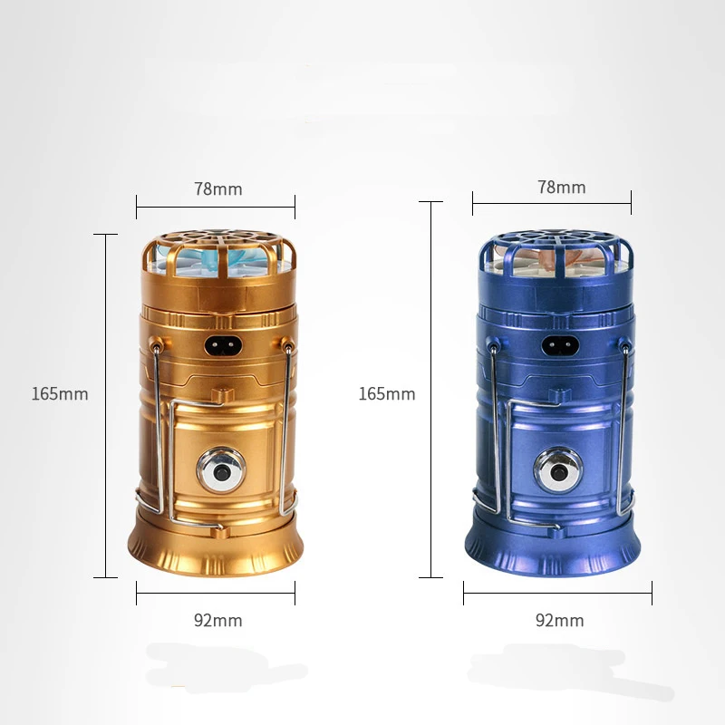 2018 New Best-Selling Mini Portable LED Lamp With Cooling Fan