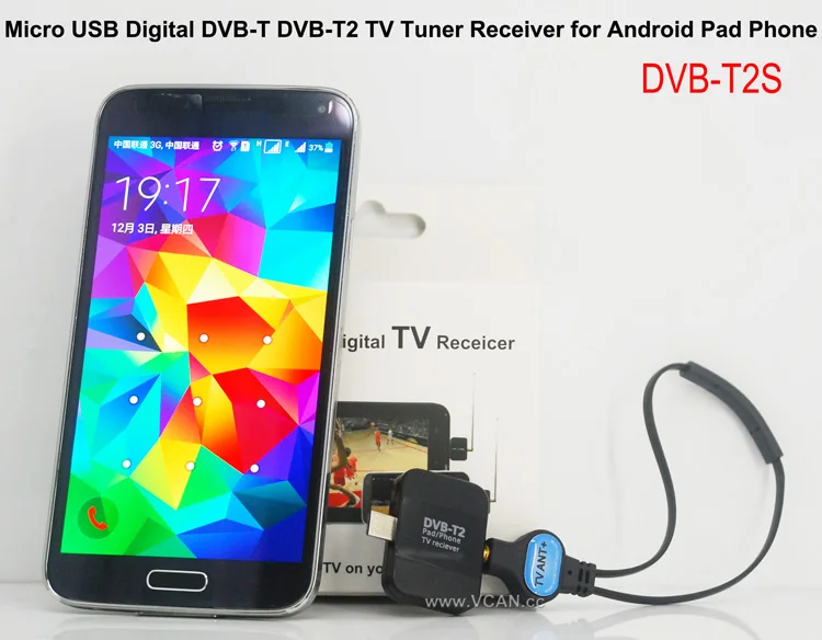 DVB-T2 DVB-T TV Tuner DVB T2 Micro USB Digital TV DVB-T2S Android DVB-T2 DVB-T TV Receiver For Phone Pad