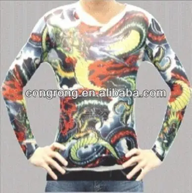 татуировки t- рубашка