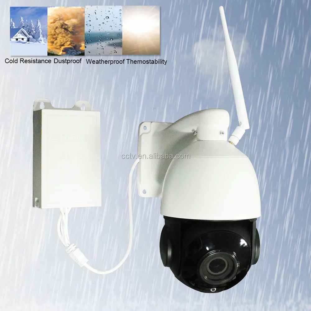 
Outdoor Security FULL HD IP 1080P Wireless Speed Dome WIFI PTZ Camera 2-Way Audio 2MP PTZ Camera 20X ZOOM Camhi P2P Mobile View 