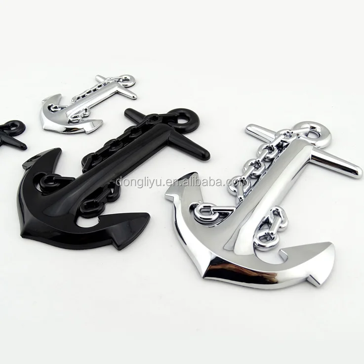 Custom 3d chrome body stickers, plastic sign made in china