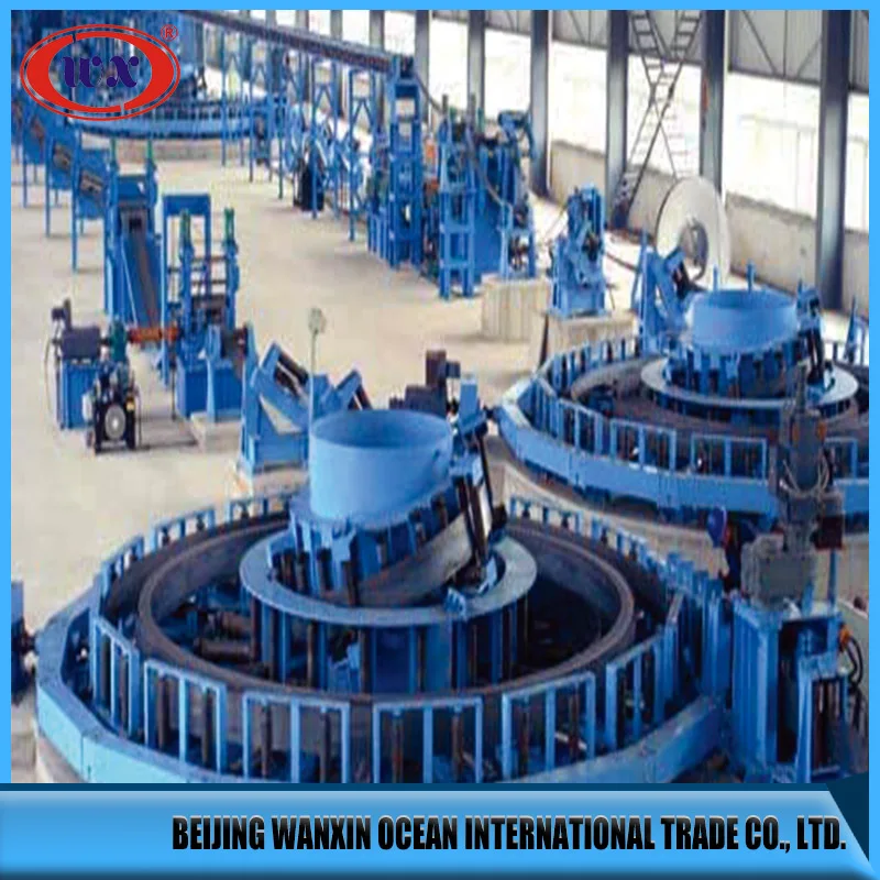 H beam welding manufacturing line