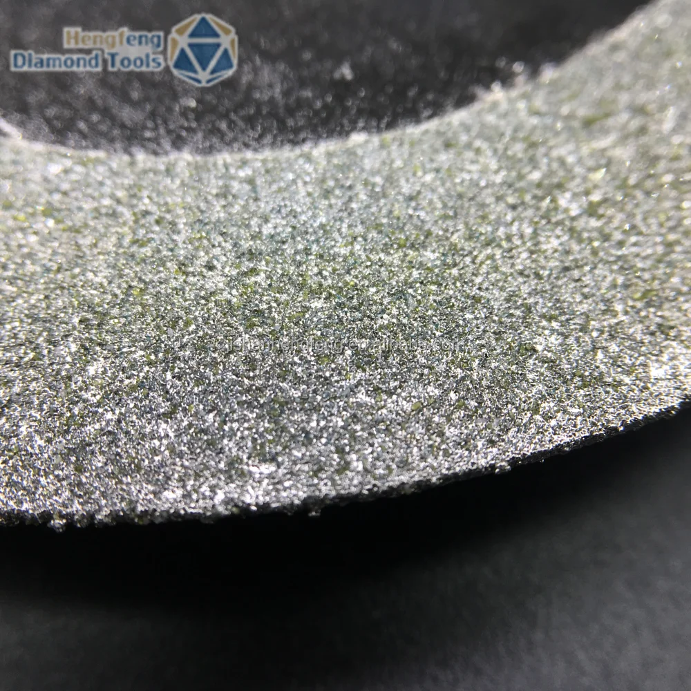 Electroplated cup wheel diamond grinding disc for concrete glass cutter