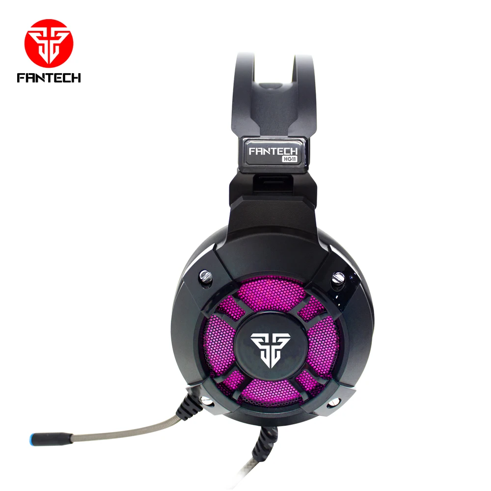 Fantech HG11 Noise Cancelling 7.1 Gaming Headset 3D Vibration sound Earphone with LED Over Ear Handsfree Amazon PS4