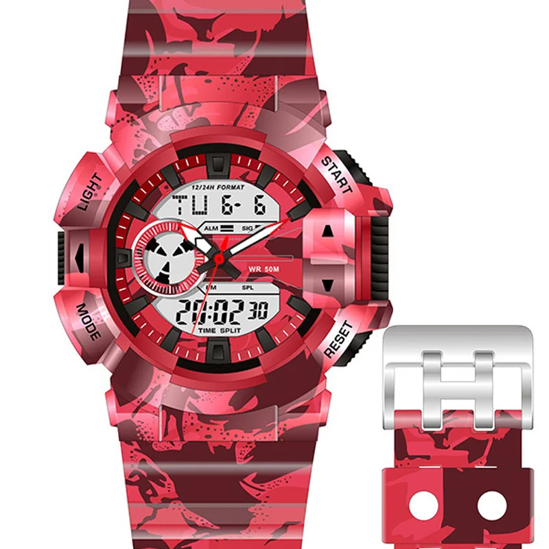 army watch outdoor sport camping watch Analog-digital watch