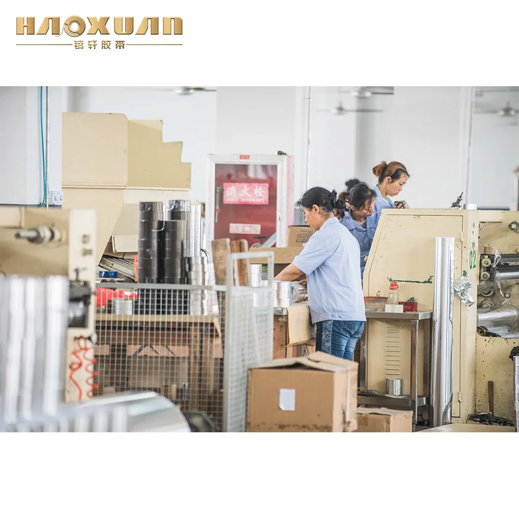 Aluminum aluminium foil fiber tape jumbo roll factory price