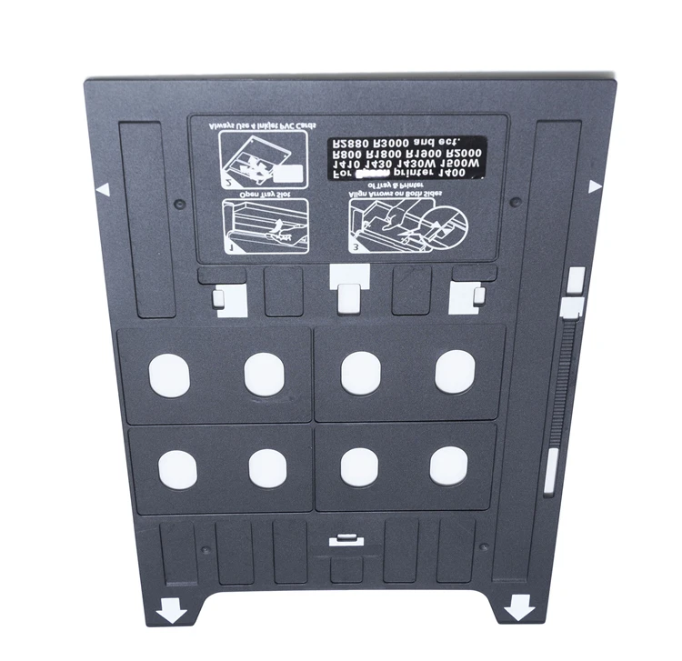 PVC ID Card Tray for Epson 1390 1400 1410 1430 1430w 1500w R800 R1800 R1900 R2000 R3000 Desktop A3 Inkjet Printer