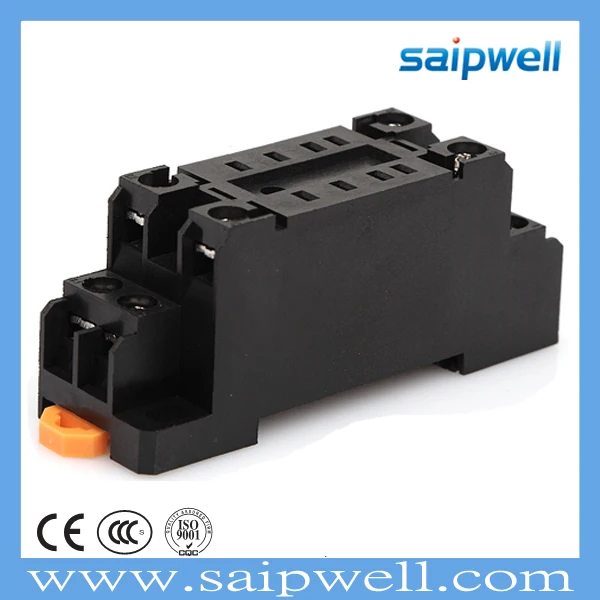 Saipwell 18f- 2z- c2 (pyf08a- е) с низким энергопотреблением цоколь реле обычай пластик 7а
