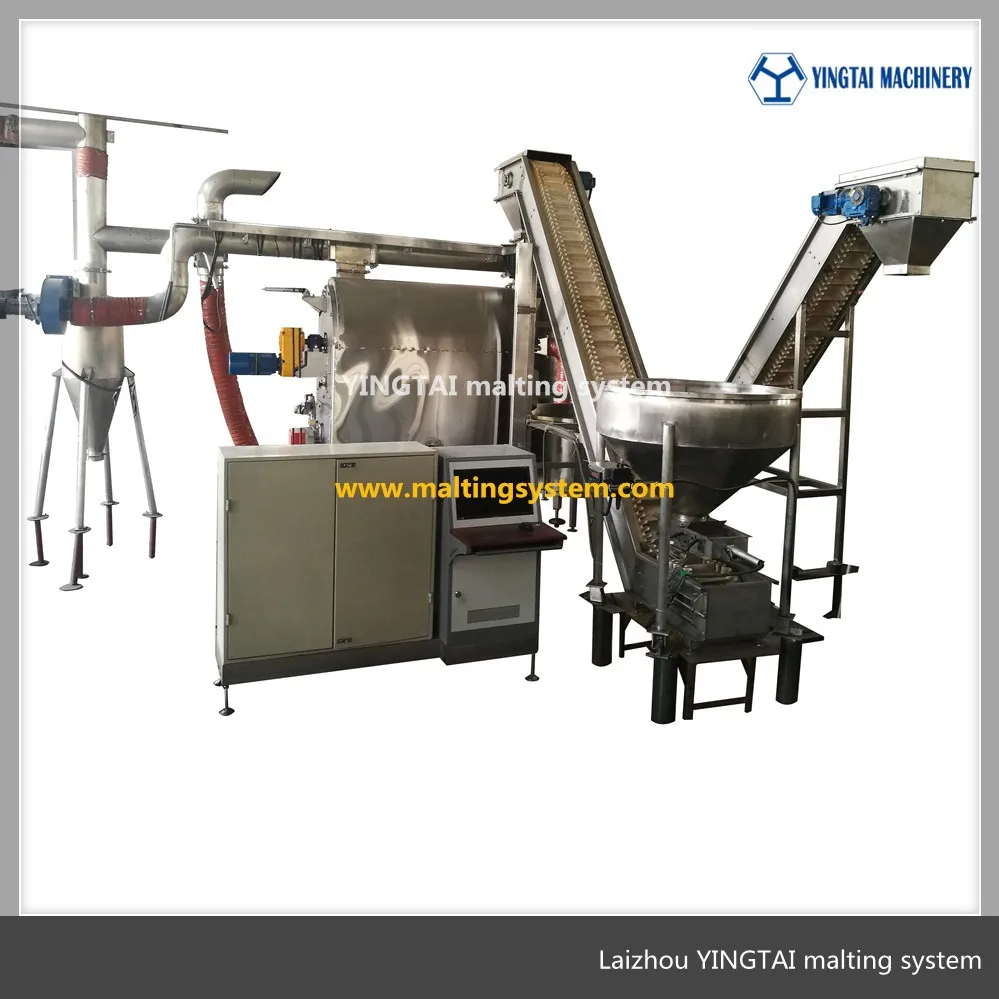 English - Thai malt machine, malt factory, brewery and brewery malt machine.