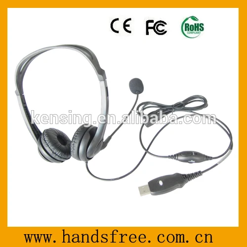 бинауральные гарнитура центра обработки вызовов с микрофон шумоподавлением