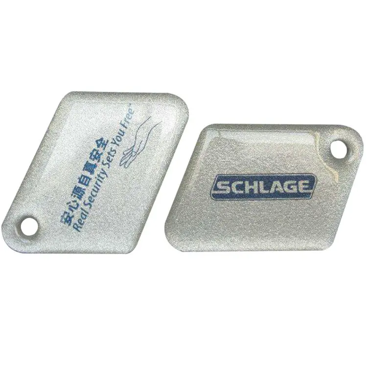 pvc epoxy crystal hang smart card tag