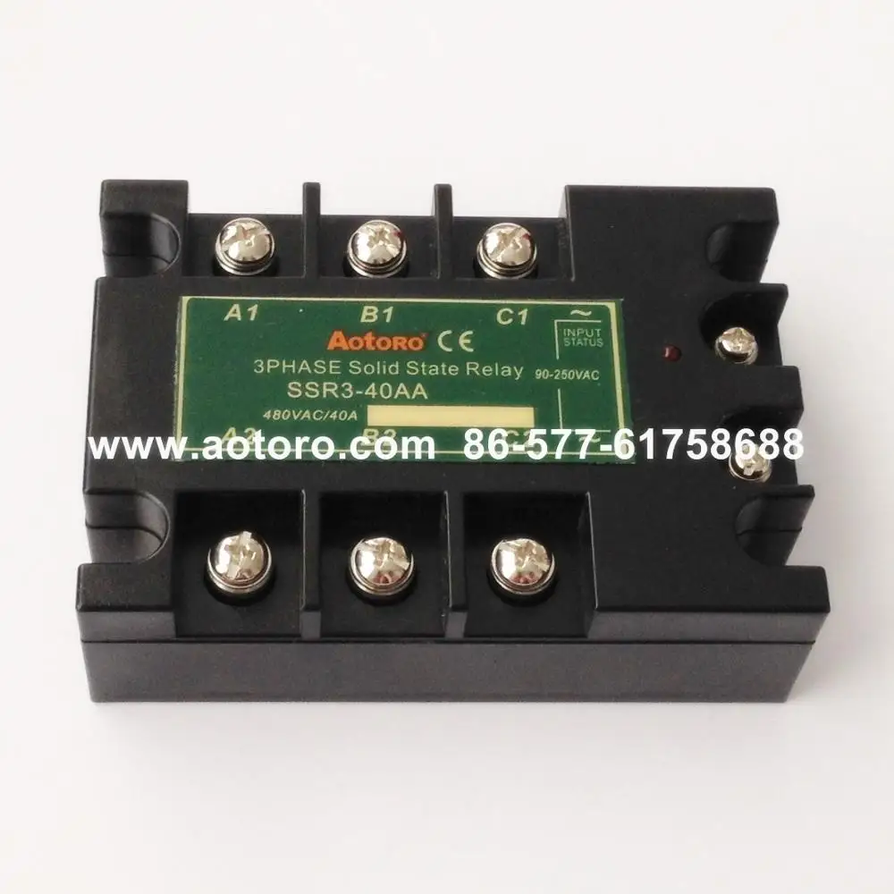 Трехфазный активный измеритель SSR3-25DA твердотельное реле электрический контактор