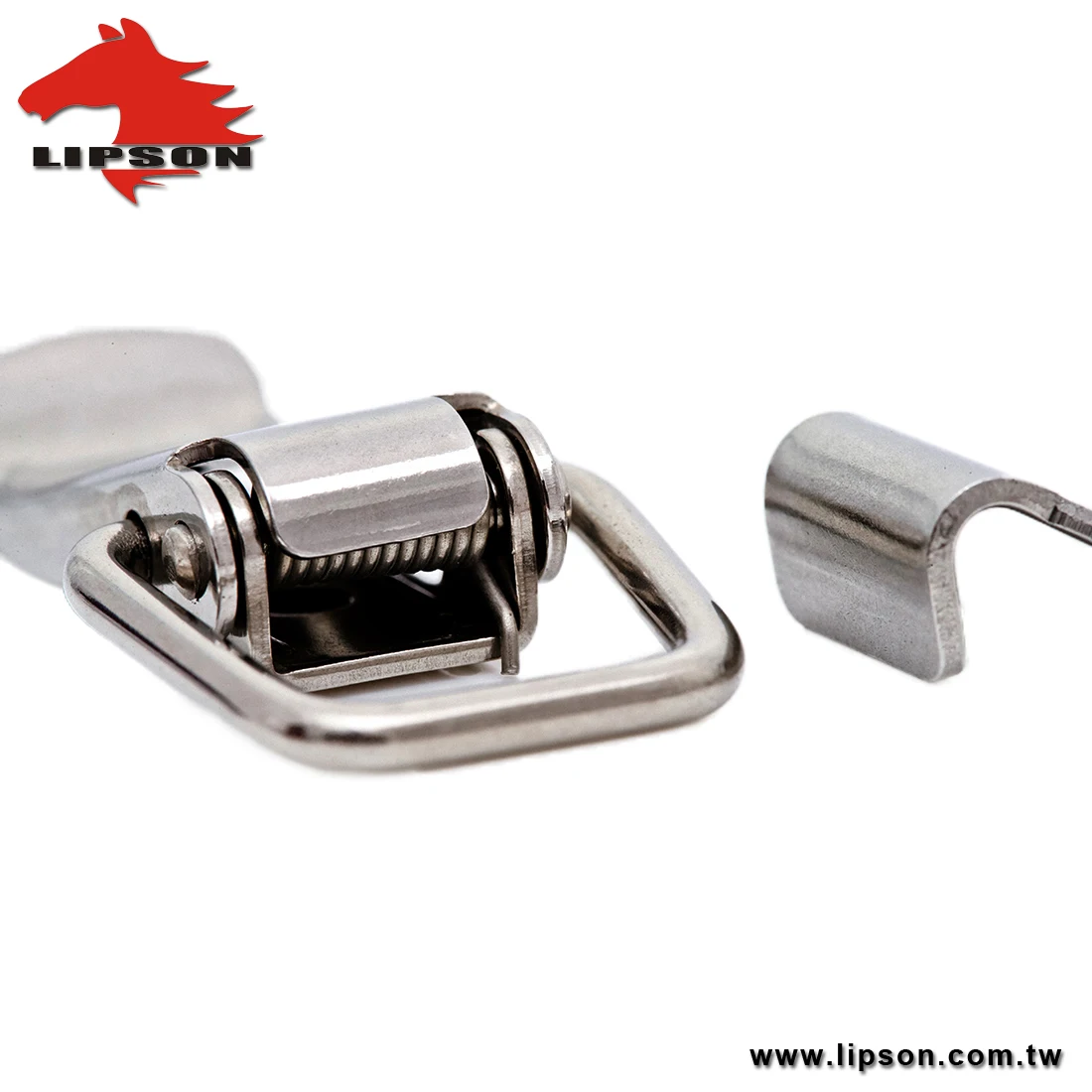 TS-17-SUS Stainless Steel Clamps Lock Compression Draw Clamp Door Locking Case Over Center Clip Hatch Tool Box Toggle Latch