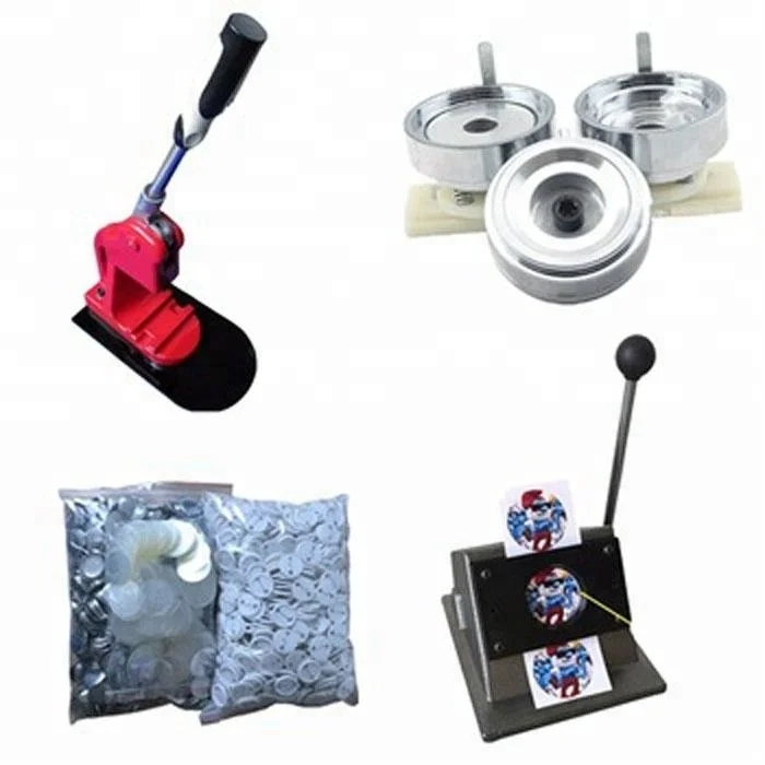 Button Badge Making Machine with Metal Steel CE Provided South Africa Mould Digital Controller Pin Making Machine Manual 365days