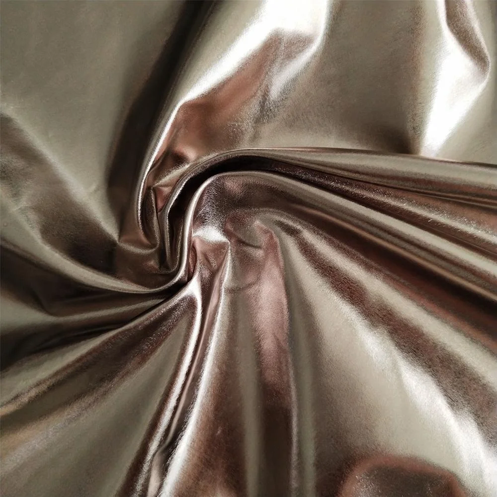 300T Semi-Dull pongee Gold fabric Waterproof fabric the newest fabric
