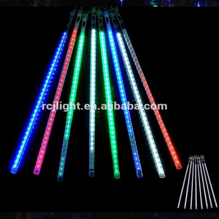 Outdoor  LED Meteor Shower Falling Rain Drop  String Light Christmas Lights Holiday Lighting