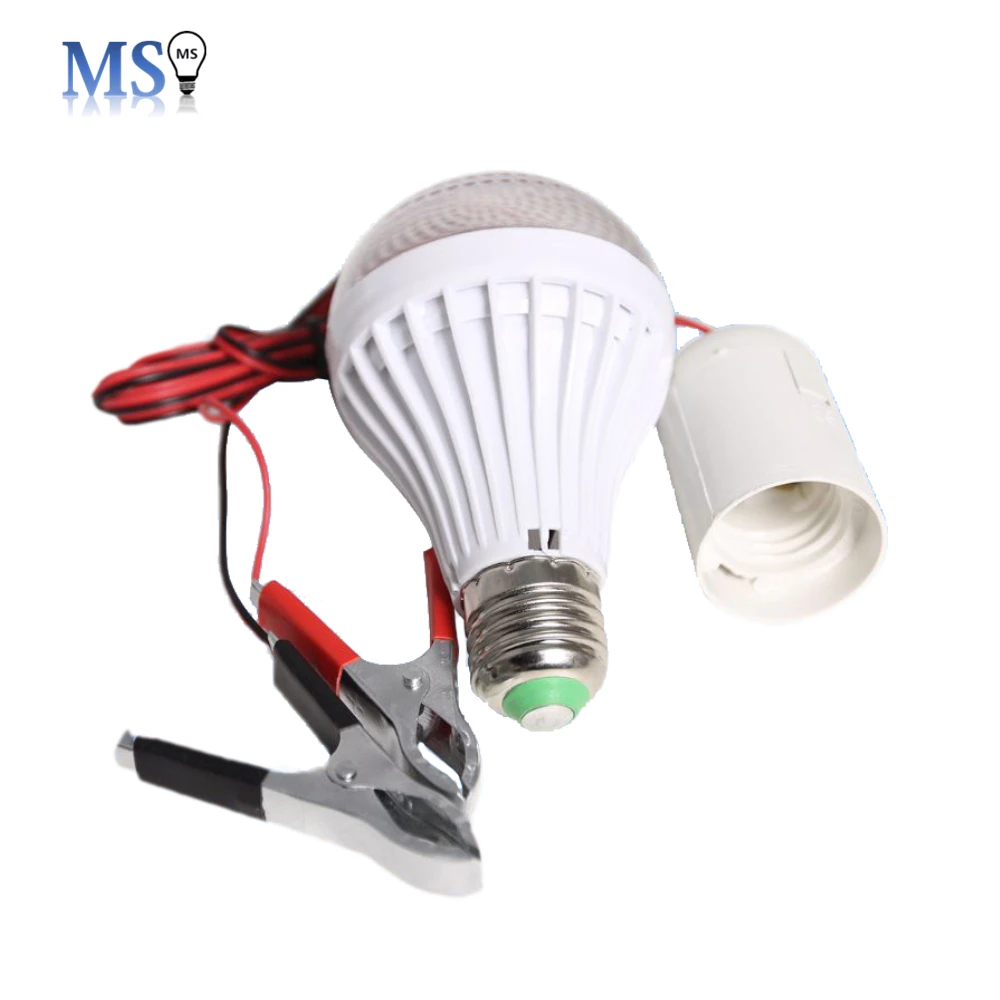 
Meishan led light bulb e27 dc 12v 9w 5w 7w 3w 