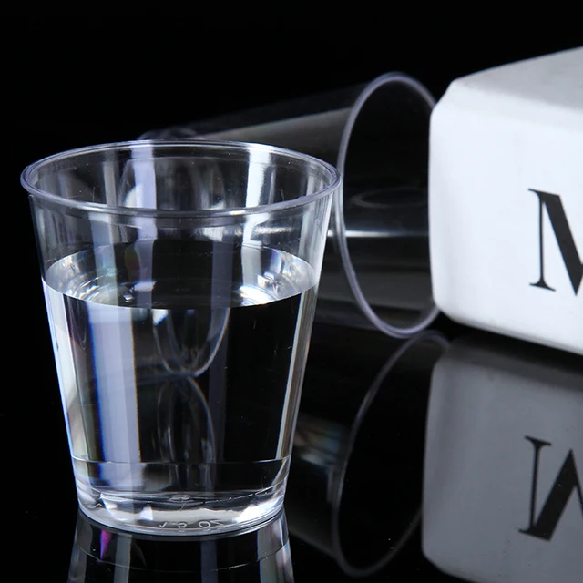 Wholesale 1.5 oz PS clear plastic disposable cup
