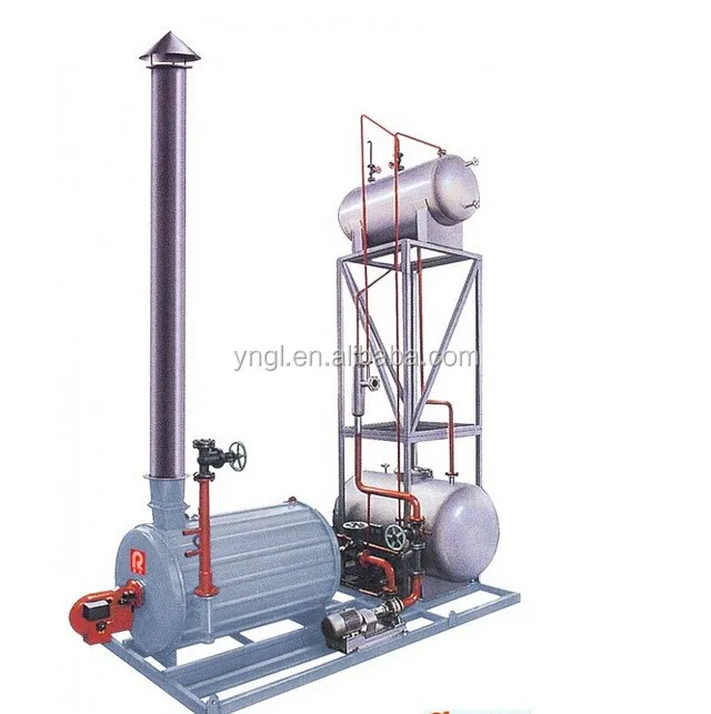 Gas fired Skid-mounted heat-conducting oil boiler