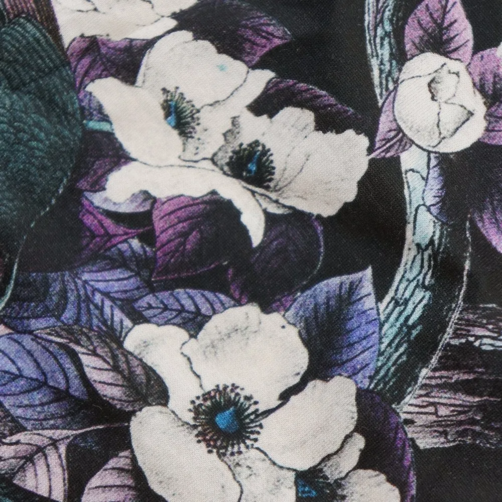 Low moq custom digital printing on mercerized cotton fabric