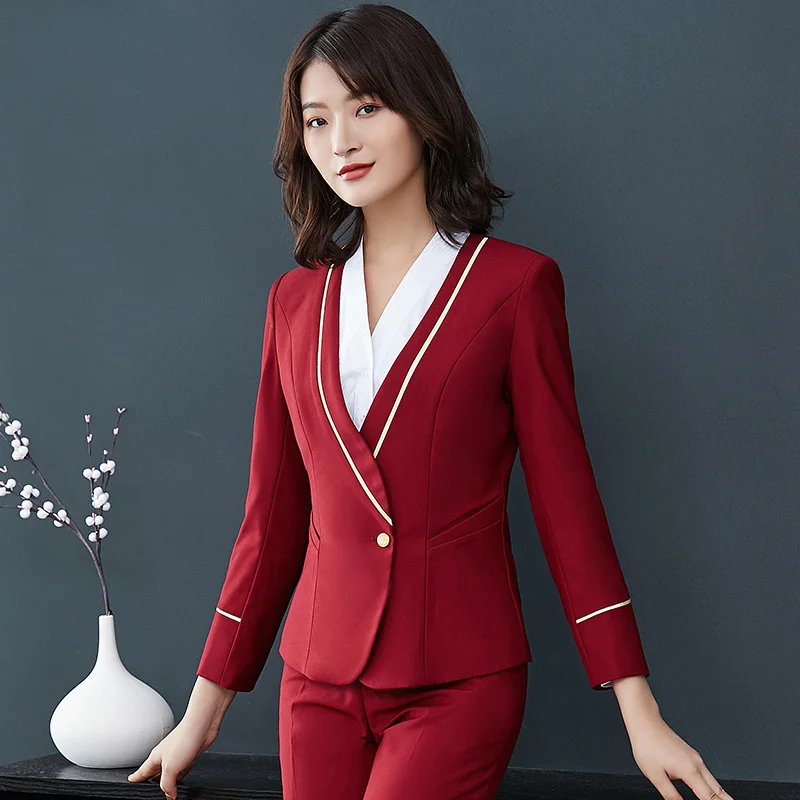 Fashionable Airline Stewardess Uniform