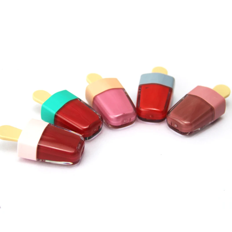 
Ice Cream Lipgloss Ice Cream Makeup Liquid Matte Lipstick Lasting Cream Moisturizing Waterproof Lip Gloss 5Color 