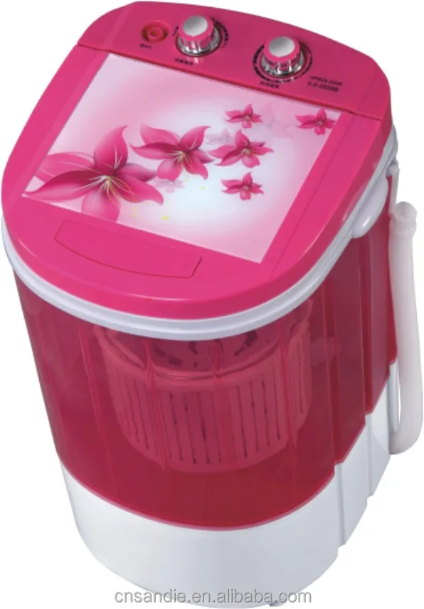 3.0kg single tub semi automatic mini portable washing machine