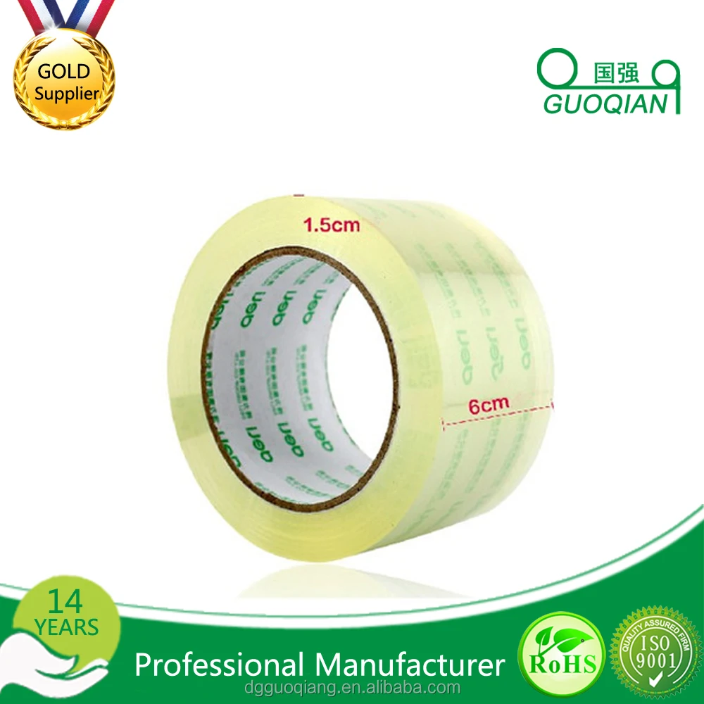 Free Sample Hot Sell Super Clear Bopp Packing Tape For Carton Sealing