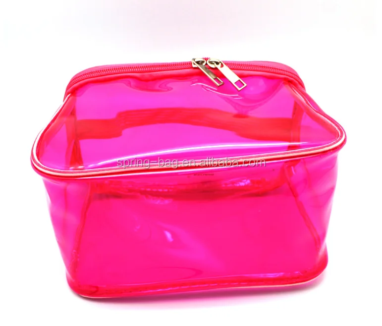 2017 china factory customer high quality cosmetic bag makeup nurses pouch cheap pvc bag pouch neon cosmetic bag