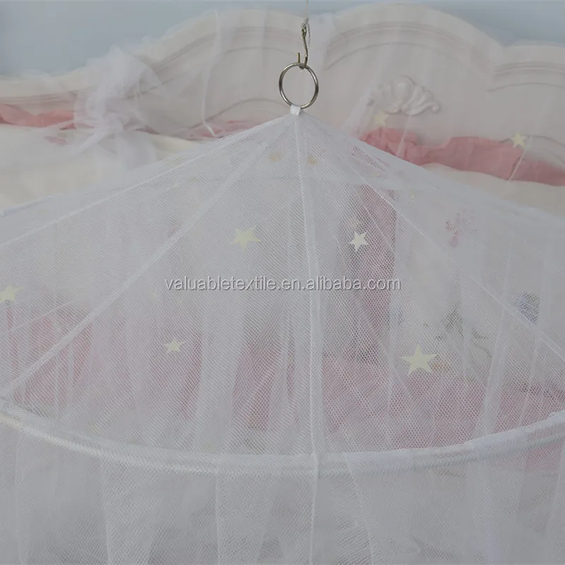 Whole Sale Night Luminous Glow in The Dark Stars Mosquito Net for Home Using Decoration